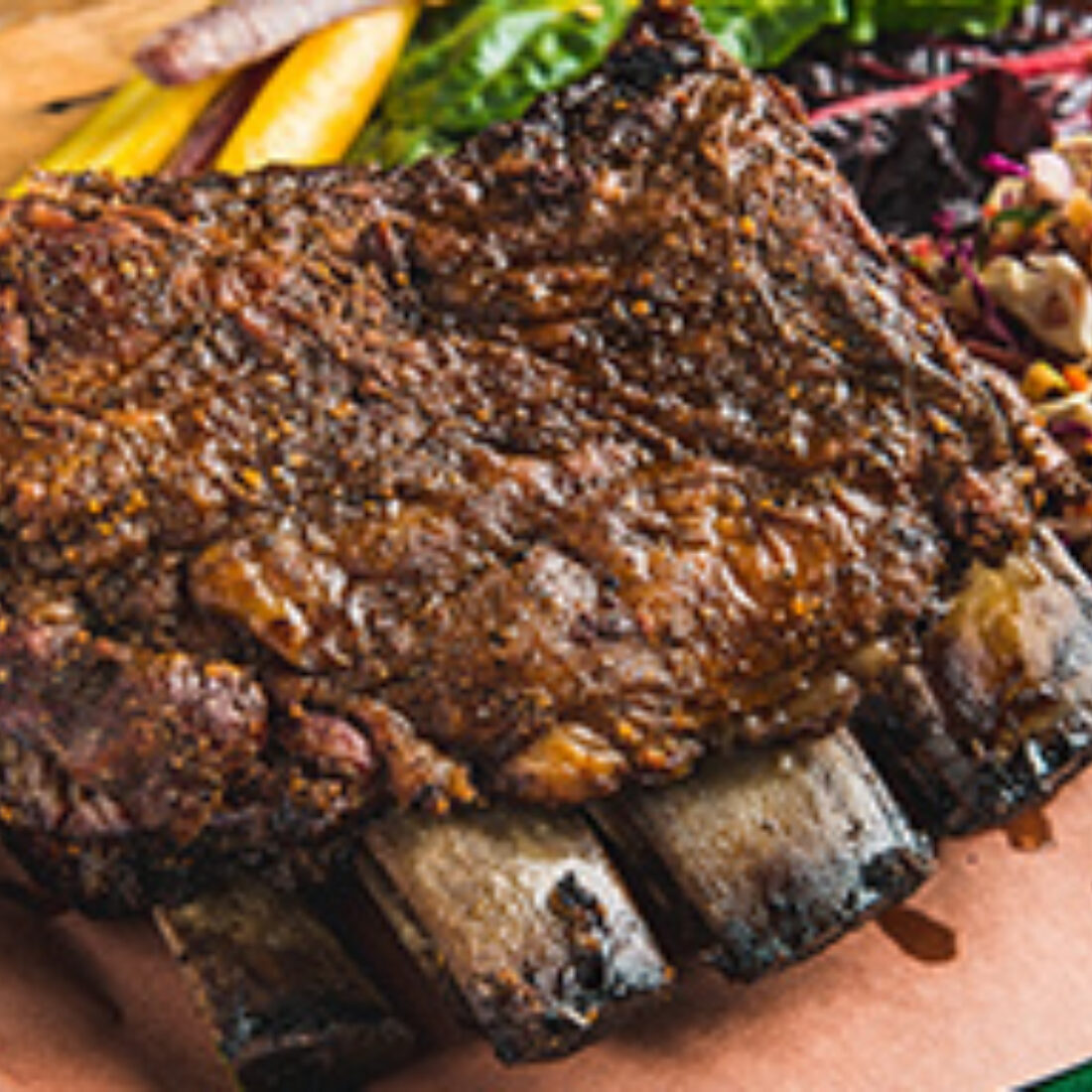 Ribben met koolslaatje